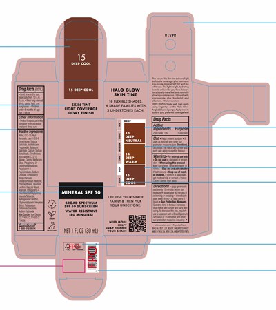 Packaging Label-84518 (84518upus S Halo Glow Skin Tint Spf 50   15 Deep Cool 091924 Vc2)